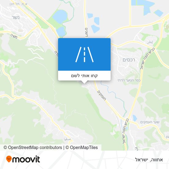 מפת אחווה