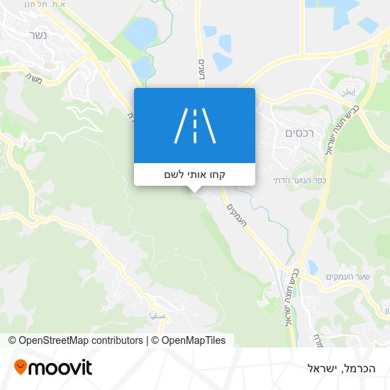 מפת הכרמל