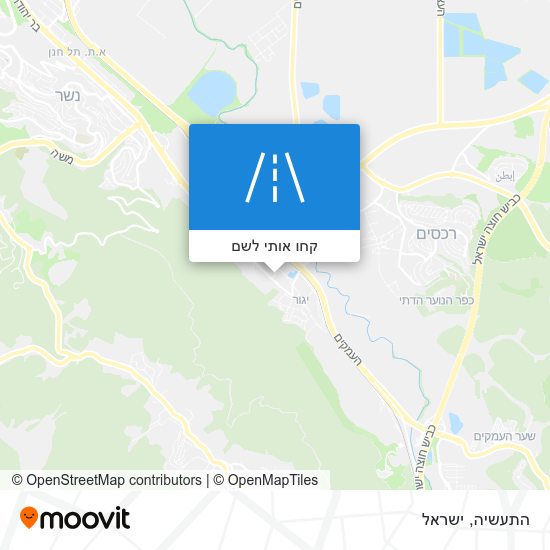 מפת התעשיה