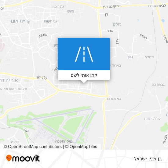 מפת בן צבי