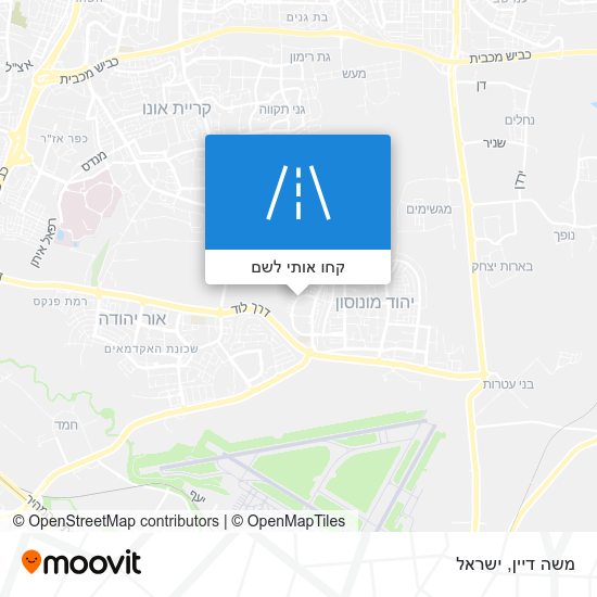 מפת משה דיין