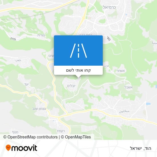 מפת הוד