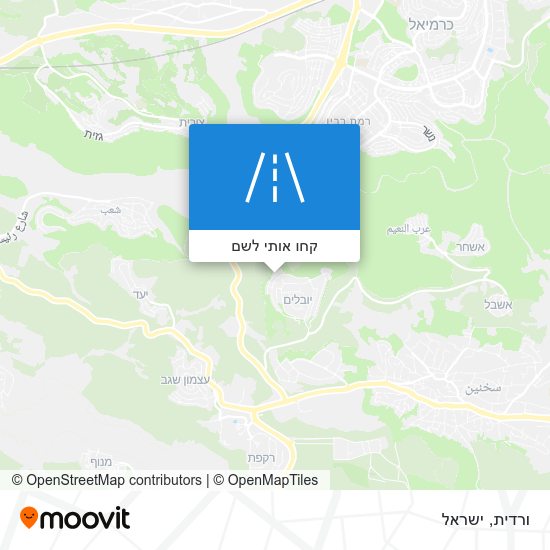 מפת ורדית