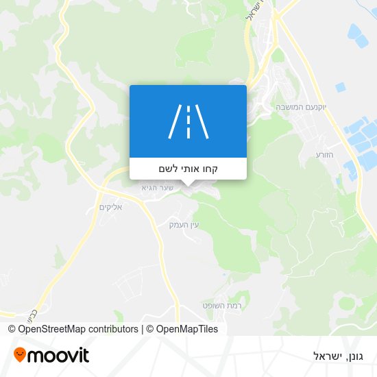 מפת גונן