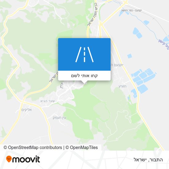 מפת התבור