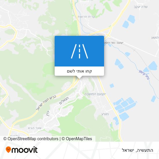 מפת התעשיה