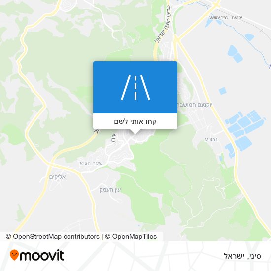 מפת סיני