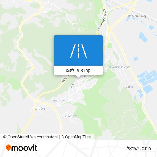 מפת רותם