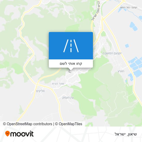 מפת שיאון