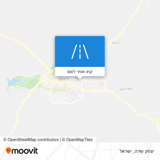 מפת יצחק שדה
