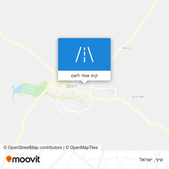 מפת סיני