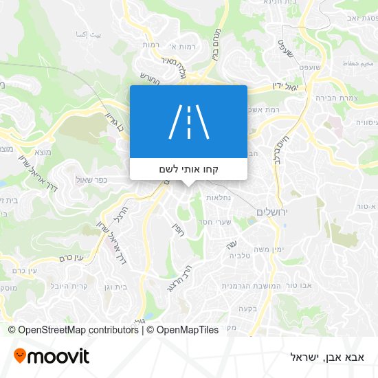 מפת אבא אבן