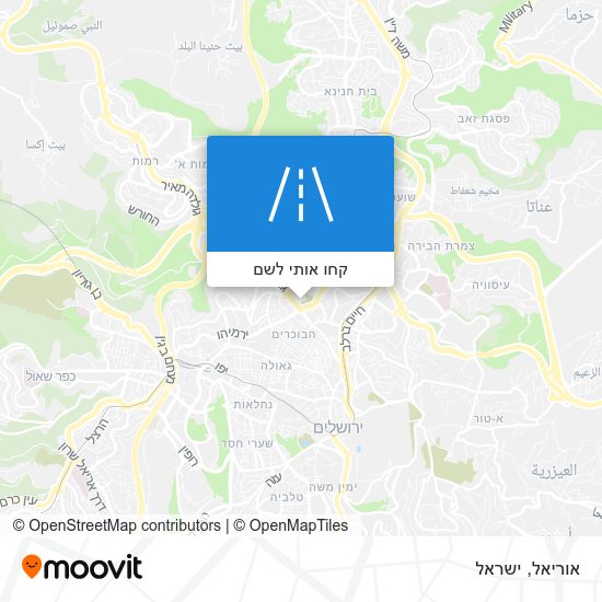 מפת אוריאל