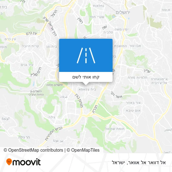 מפת אל דוואר אל אוואר