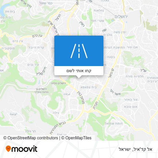 מפת אל קד'איל