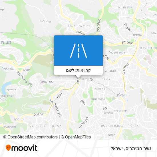 מפת גשר המיתרים