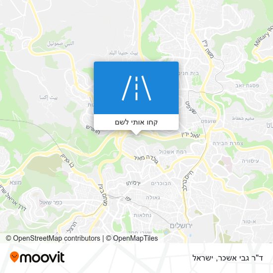 מפת ד"ר גבי אשכר