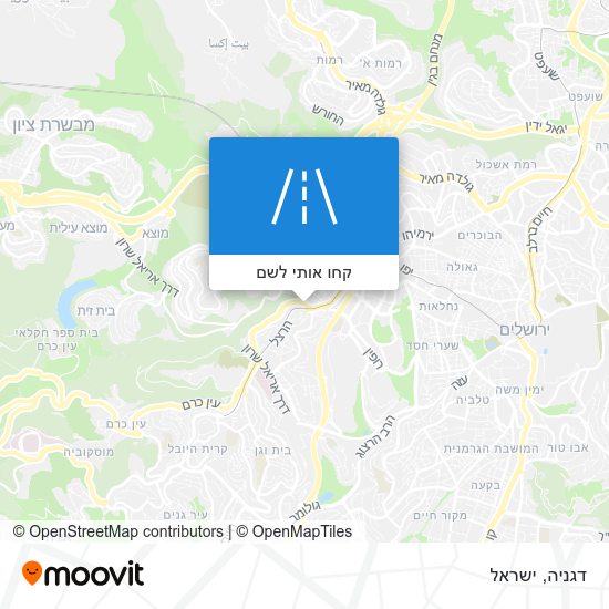 מפת דגניה