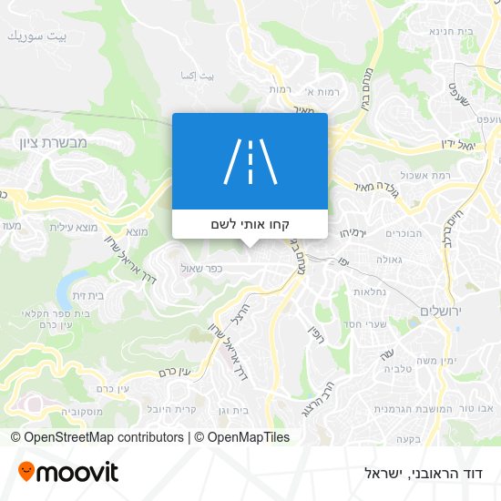 מפת דוד הראובני