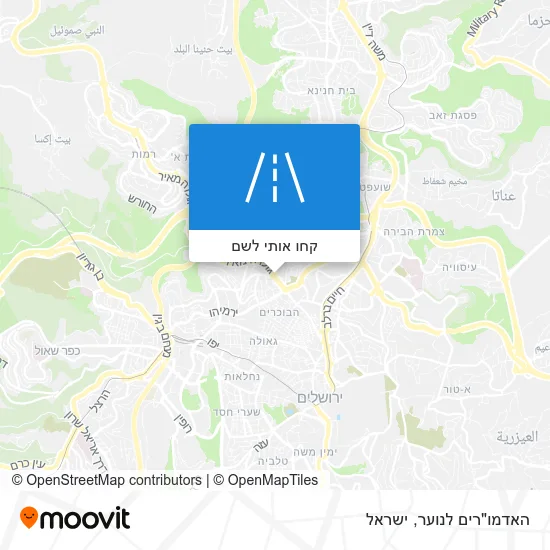 מפת האדמו"רים לנוער