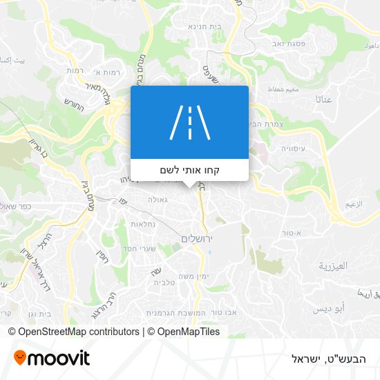 מפת הבעש"ט