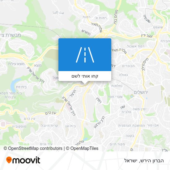 מפת הברון הירש