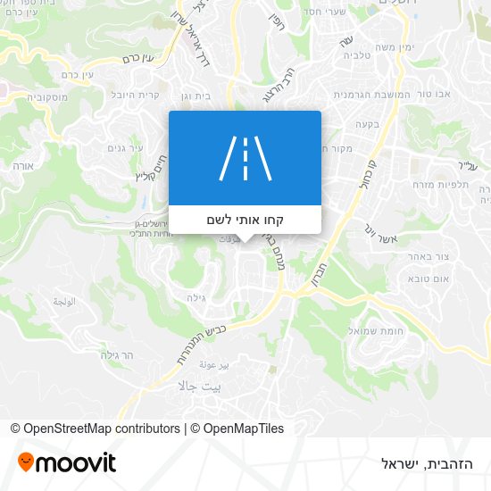 מפת הזהבית