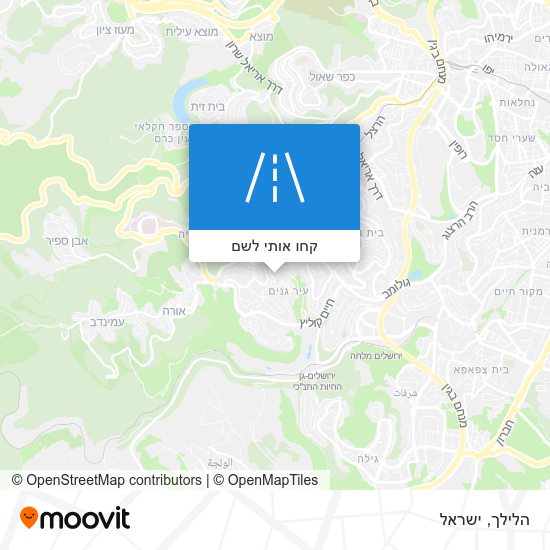 מפת הלילך