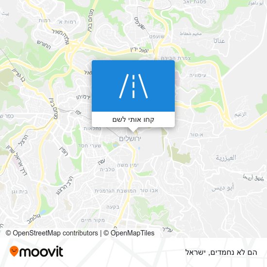 מפת הם לא נחמדים
