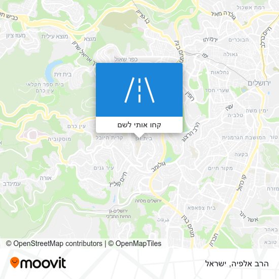 מפת הרב אלפיה