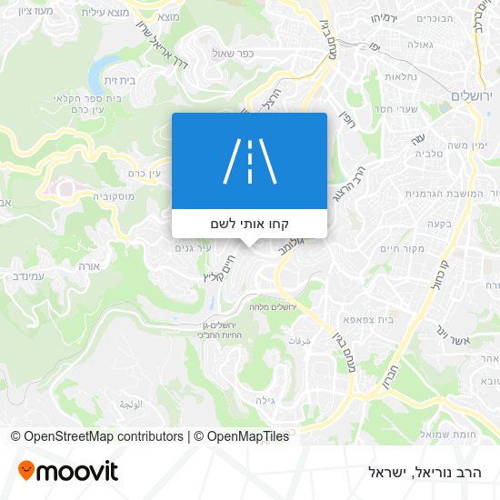 מפת הרב נוריאל