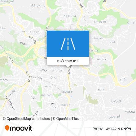 מפת ויליאם אולברייט
