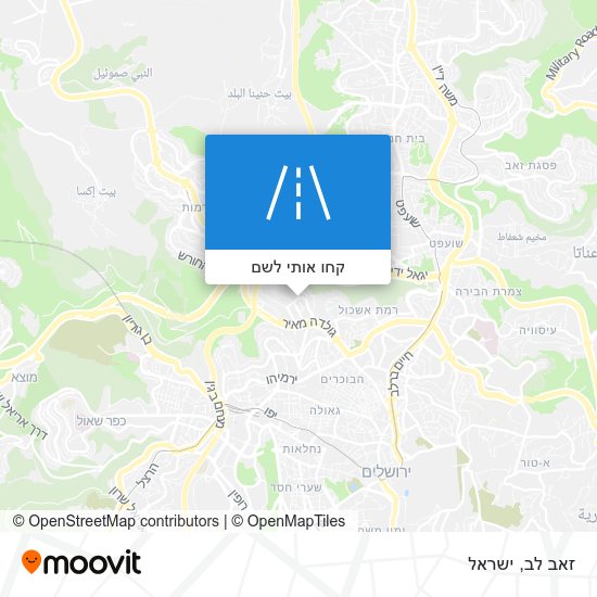 מפת זאב לב