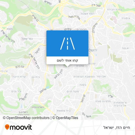 מפת חיים הזז