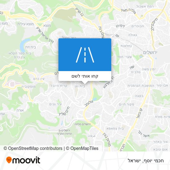 מפת חכמי יוסף