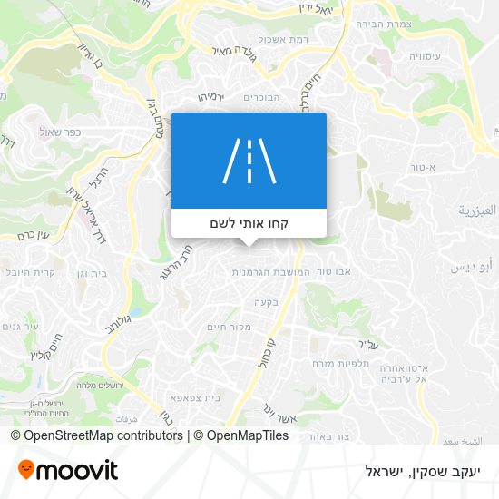 מפת יעקב שסקין