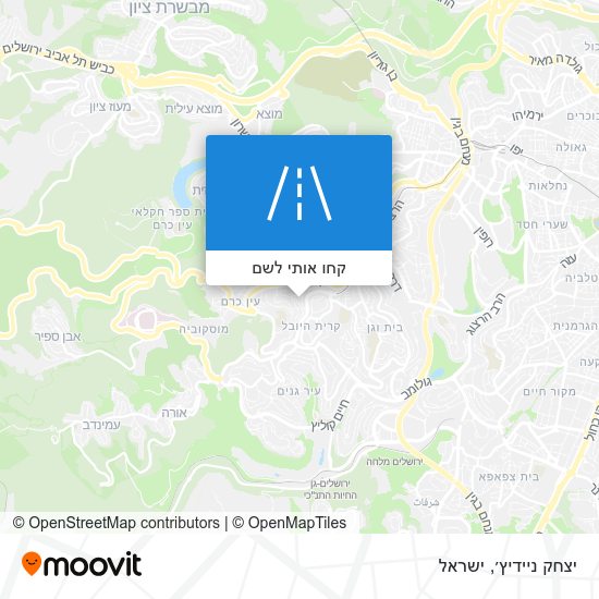 מפת יצחק ניידיץ׳