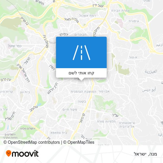 מפת מנה