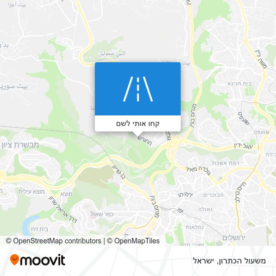 מפת משעול הכתרון