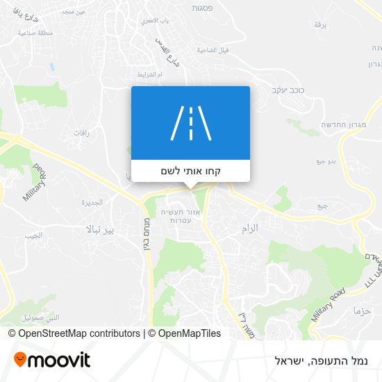 מפת נמל התעופה