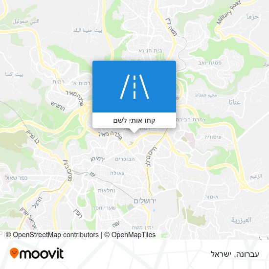 מפת עברונה