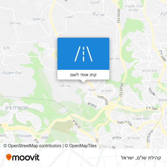 מפת קהילת שו"ם