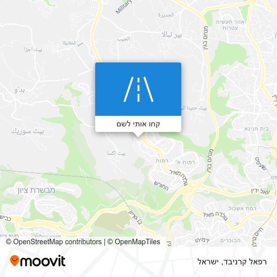 מפת רפאל קרניבד