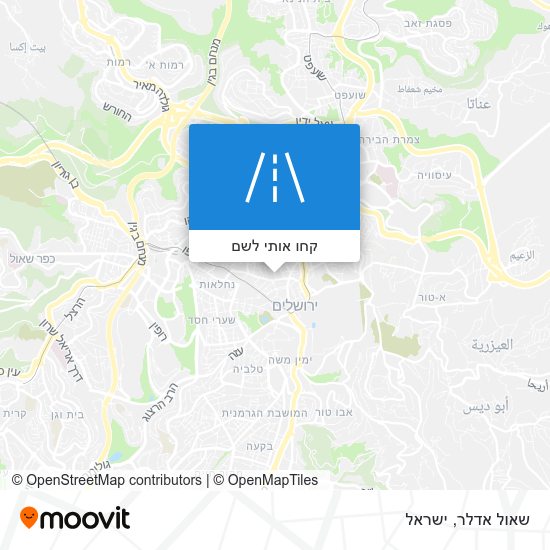 מפת שאול אדלר