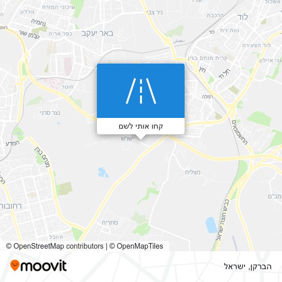 מפת הברקן