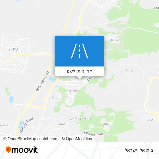 מפת בית אל