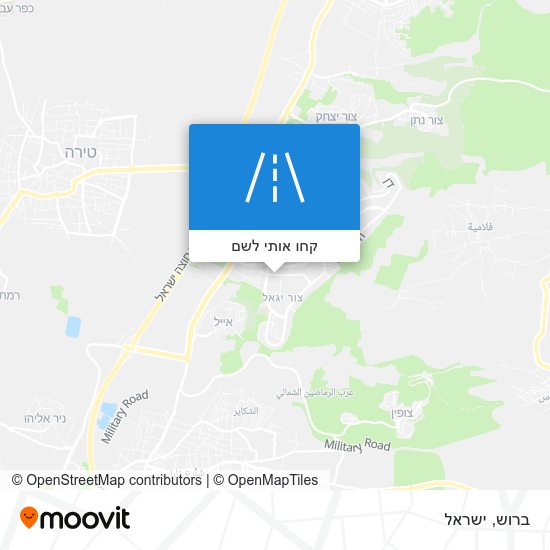 מפת ברוש