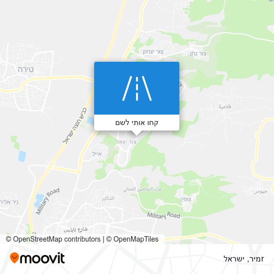 מפת זמיר