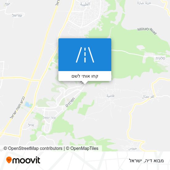 מפת מבוא דיה
