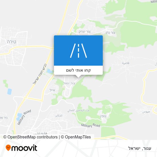 מפת עגור